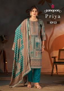 Rangoon priya 3pcs kurtis wholesale